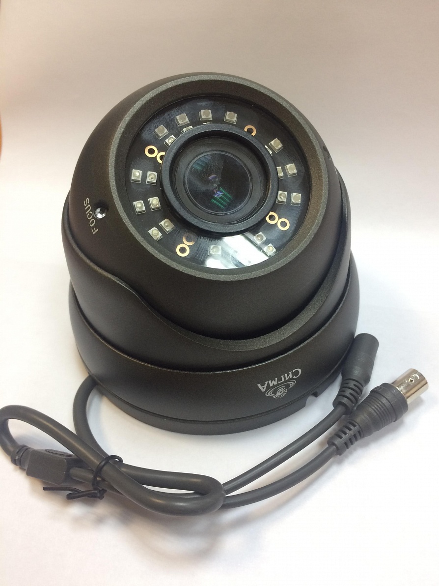 Видеокамера ТКCЦ-64-К03-ИК цв., для помний, купольная с ИК .